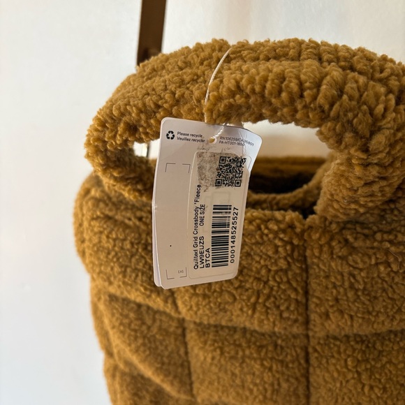 Lululemon Quilted Grid Crossbody Bag 5L – Fleece – Burnt Caramel (Brown) – NWT - Picture 9 of 14